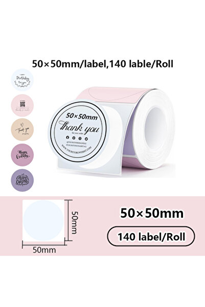 Choice23 50x50 pattern Phomemo Gradient Adhesive Label 50x50mm Suitable for M...