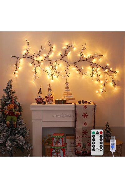 Choice 96LEDS USB Power(Hot) 1PCS 96Leds Outdoor USB Tree and Vine Light 8 Mo...