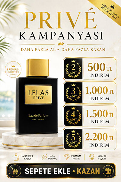 Lelas Prive 1624 The Great Unisex Parfüm EDP 55 ML – Şipre Meyvemsi Kalıcı Koku