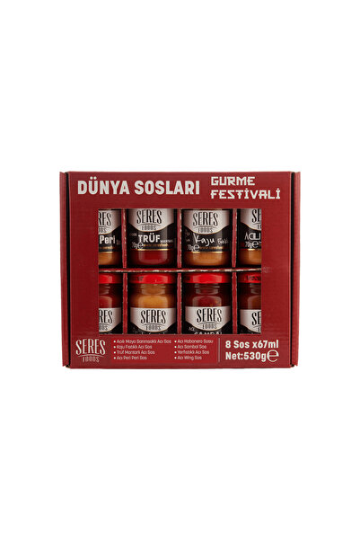 SERES Gourmet Dünya Sosları Gurme Festivali (8x67 ml) -530 g