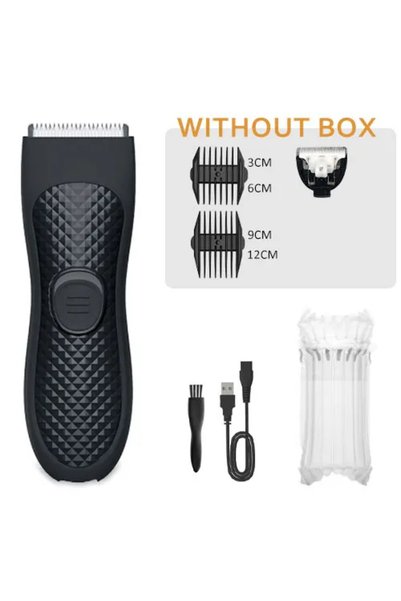 Choice4 1 blade Body Hair Trimmer for Men Electric Groin Hair Trimmer Recharg...
