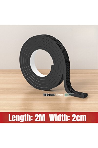 Choice 6mm 2 Meters Width 2cm DIY Anti-slip Furniture Pads Mute Mats Bumper D...
