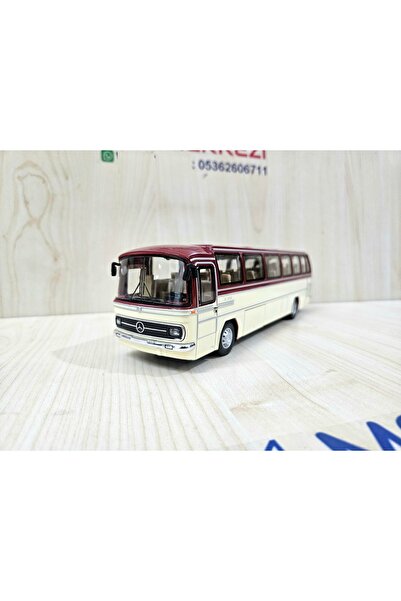 Maket 1/43 ölçek 25 cm metal MERCEDES BENZ O302 OTOBÜS MAKETİ