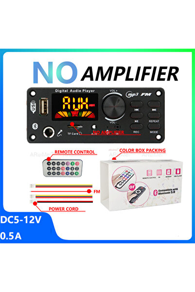 Choice NO AMPLIFIER DC 12V Bluetooth 5.0 MP3 WMA WAV APE Decoder Board Hands-...