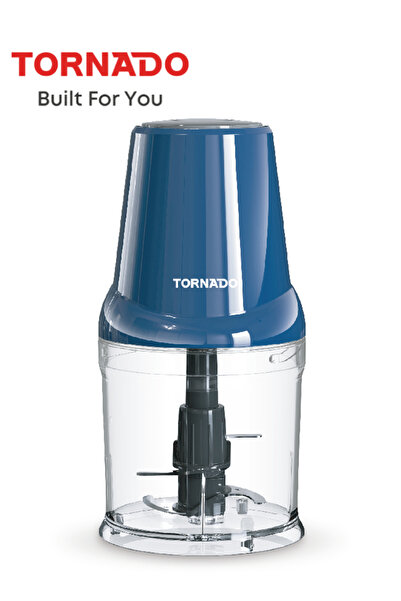 Tornado Chopper 0.5L Plastic Bowl, 400W, Double S Blade, One Speed, Anti-Slip Feet TMC393-GS