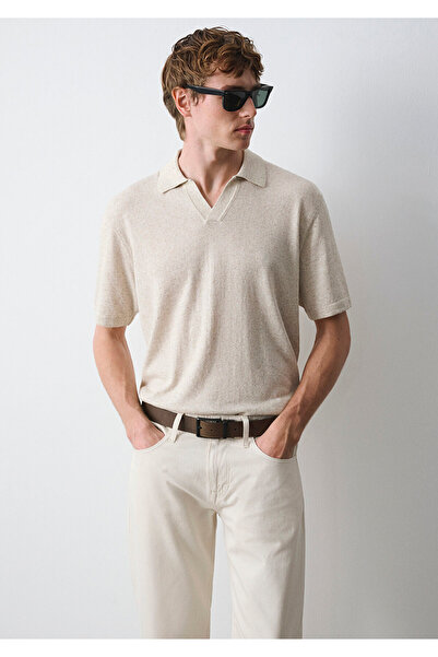 Mavi Tricotaj polo bej 0710410-70144
