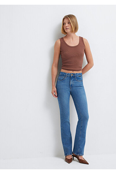 Mavi Maria Gold Premium Indigoblau Jeanshose 101225-A1589