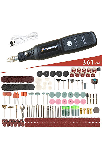 choice2 with 361pcs TUNGFULL Mini USB Cordless Electric Rotary Tool Handheld ...