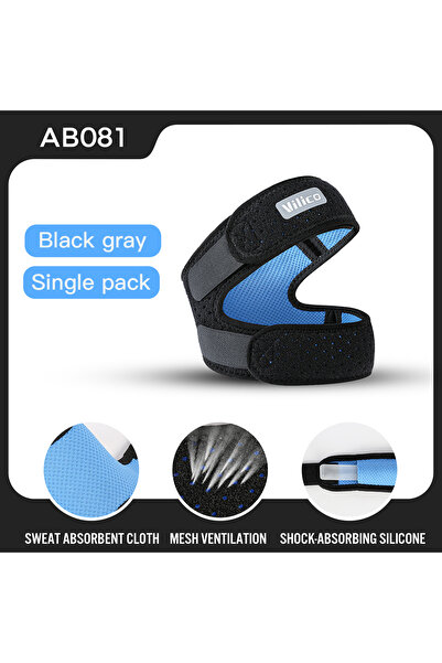 Choice5 1 Piece-AB081-BU 1/2Piece Patellar Tendon Support Strap Adjustable Kn...