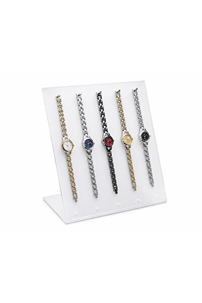 STAND MARKET 5 Pieces 5 Pin Frosted Watch Stand