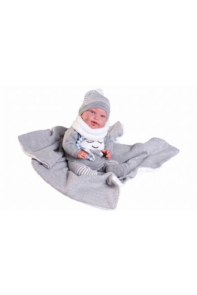 Antonio Juan Reborn Pipo Şallı Sweet Yumuşak Gövde Bebek 80114