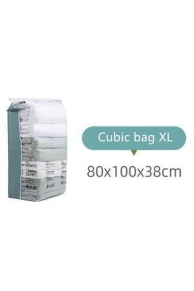 Choice3 Choice cubic Vacuum Bag XL No Need Pump Vacuum Bags Large Plastic Sto...