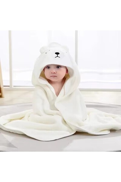Choice style 4 Cartoon Baby Bath Towels Soft Newborn Hooded Towel Blanket Cut...