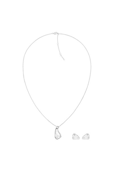 Calvin Klein CKJ35700016 Kadın Kolye ve Küpe Seti