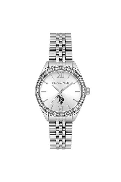 U.S. Polo Assn. Uspa2085-01 Women's Steel Stone Wrist Watch
