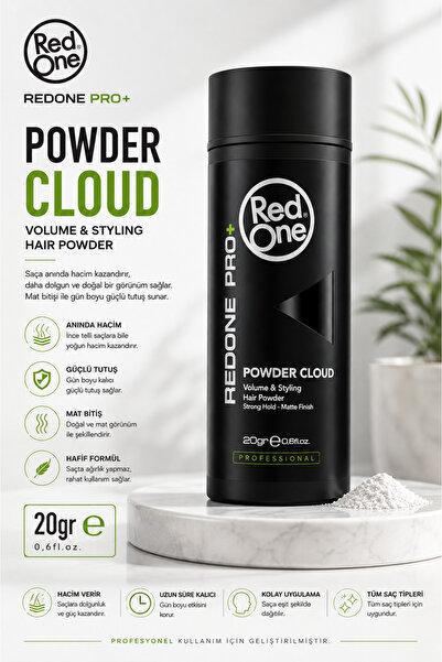 Red One Redone Toz Pudra Wax Güçlü Saç Şekillendirici 20 gr