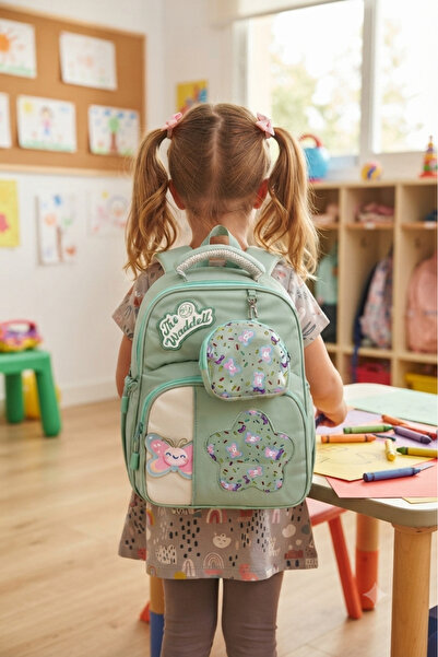 CANLOOR Waddell Twill Transparent Patterned Sweet Cute Girl Nursery Kindergar...