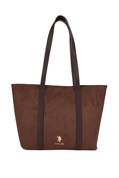 U.S. Polo Assn. Brown Women's Shoulder Bag Us26804 Online Exclusive