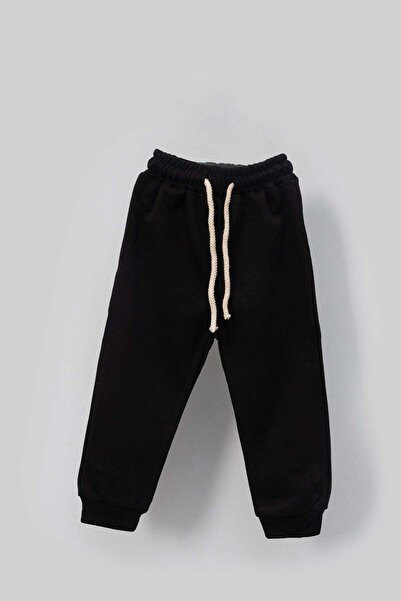 Bubito Unisex Çocuk Etiket Detaylı Cepli Pamuklu Mevsimlik 2'li Alt Üst Takım - Kırmızı