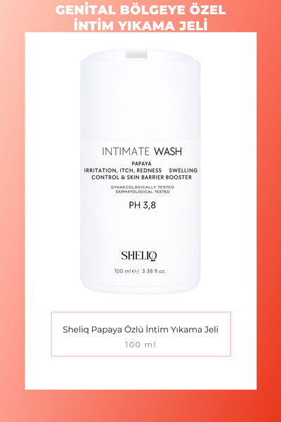 Sheliq cosmetique Genital Bölge Purussuz Gorunum,Yatistirici Etki 100 ml Papa...