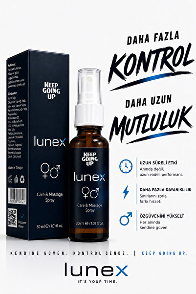 LUNEX 100% Doğal Premium Uzun Deneyim Spreyi 30ml