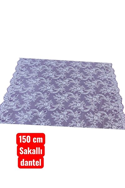 Genel Markalar Beyaz Sakallı Dantel Kirpikli Model 150 Cm ( 3 Mt )