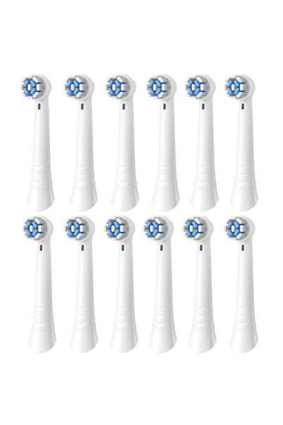 Choice4 12pcs White 4/8/12/16/20 Pack Replacement Toothbrush Heads Compatible...