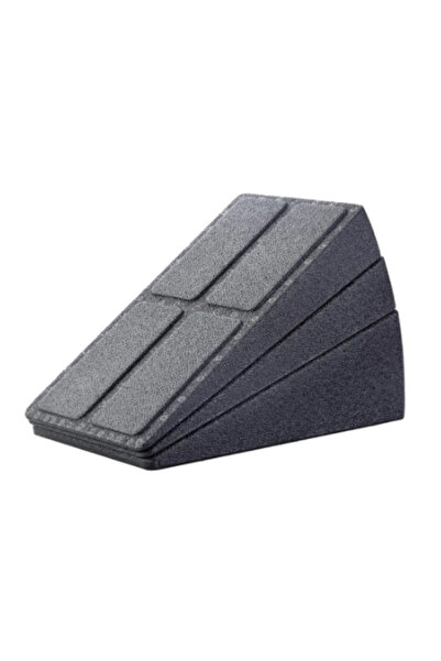 Choice black Yoga Wedge Stretch Slant Boards Adjustable Tilt Slanting Board S...