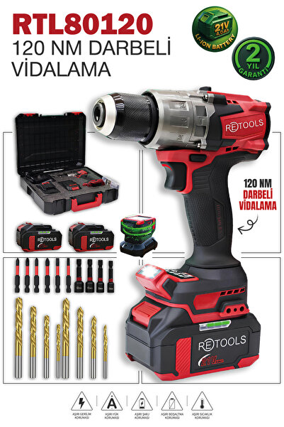 RETOOLS BORDO 120 NM VİDALAMA