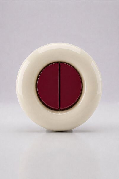 VRC Ticaret Special Design Bubble Series Exterior Cream Interior Burgundy Dec...