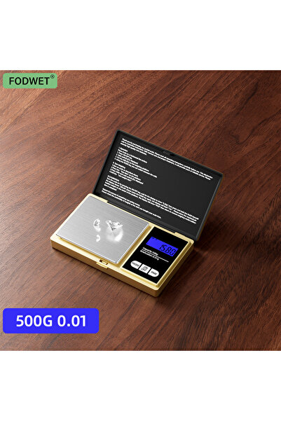 Choice1 ميزان مجوهرات ذهبي من فودويت، 500 جرام × 0.01 جرام، ميزان رقمي محمول ...