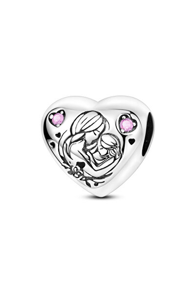 Choice26 KTC1536 Woman Charms 925 Sterling Silver Beads MOM Mother Day Fit Br...