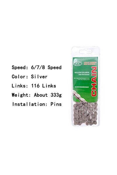 Choice 6 7 8S 116L FSC 6/7/8/9/10/11/12 Speed Velocidade Bicycle Chain 116/12...