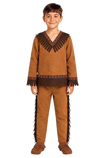 Gala Kostüm Costum pentru băiat nativ american