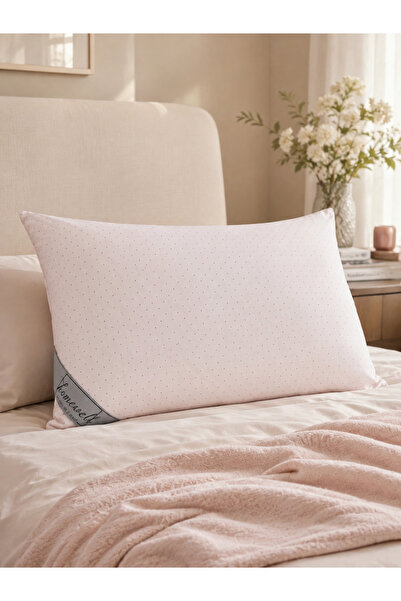 homewell Pembe %100 Saf Yün Yastık 50x70 cm - Hipoalerjenik Ekstra Kılıflı