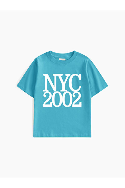lethestudios NYC Baskılı Baby Tee