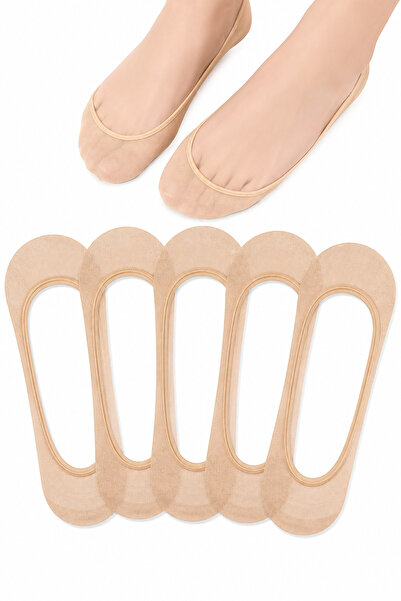 UZN SOCKS جوارب باليرينا نسائية بدون خياطة، عبوة من 6 قطع - جوارب صيفية رقيقة...