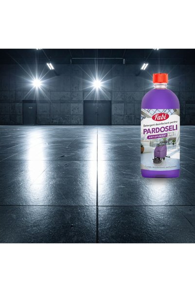 FABI Pro - Detergent dezinfectant antispumant pentru pardoseli, mov, 1L
