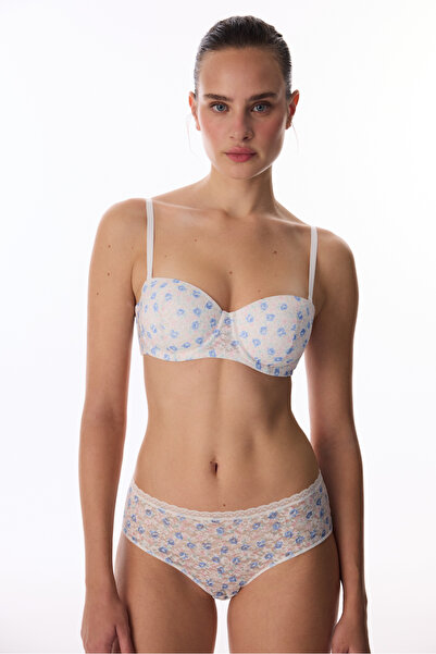 Penti Kırık Beyaz Bloom Floral Lace Dantel Balenli Sütyen