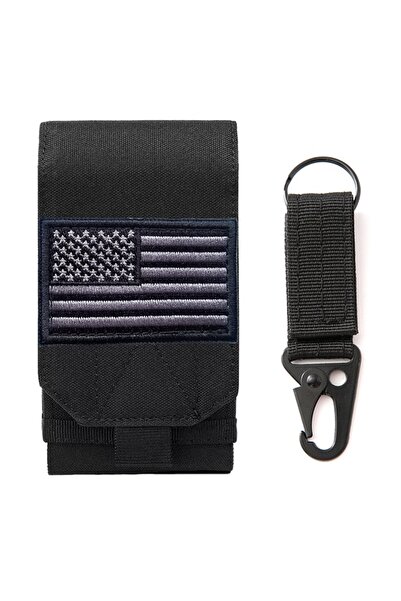 Choice set black Double Molle Laser Cell Phone Pouch Tactical Belt EDC Pouch ...