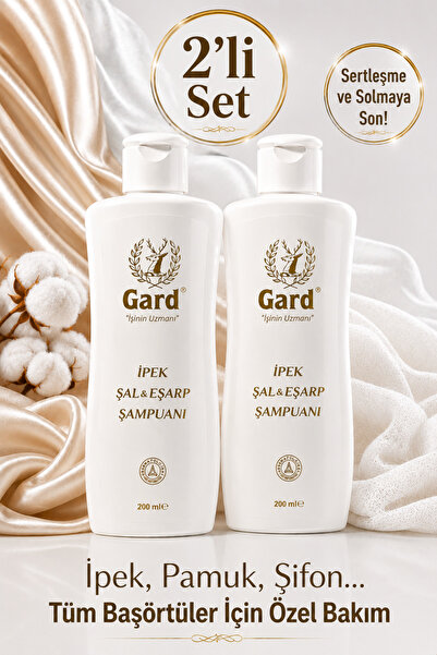 Gard Ipek Şal- Eşarp Şampuanı Ikili Set 200 ml X 2
