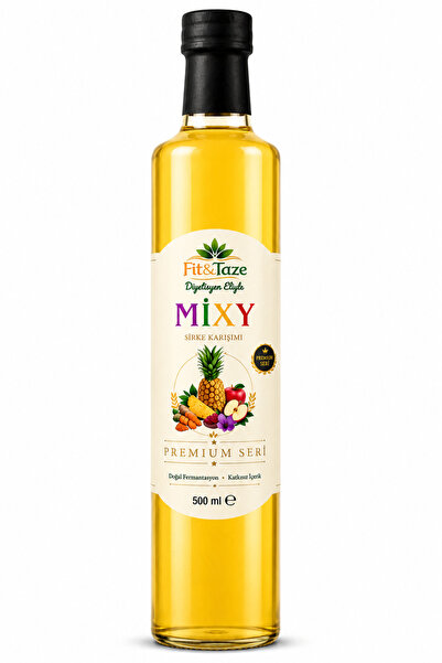 FİT & TAZE Diyetisyen Eliyle Doğal Fermantasyon Premium Mixy Sirke Karışımı C...