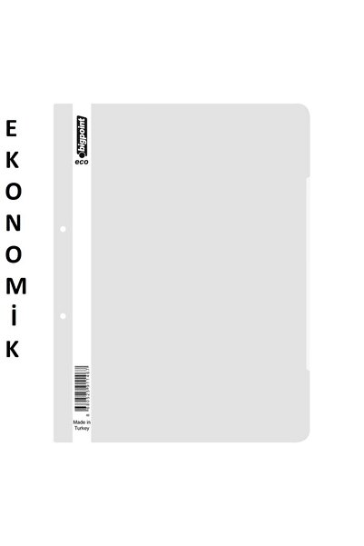 Bigpoint Δακτυλοειδής βιβλιοδεσία Eco White x 50 Τεμάχια