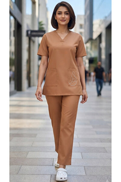 ABSHIR Professional Housemaid/Baby sitter/Khadama/Nanny Uniform Set,SHORT Sle...