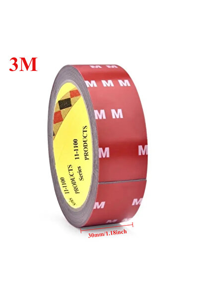 Choice 1PC 30mm 3M Automotive Adhesive Tape Double Sided Strong High Viscosit...