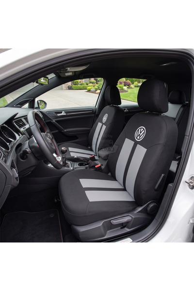 Modern Garaj Volkswagen Polo, Bora ,Golf (1,2,3,4,5) Uyumlu Logolu Oto Koltuk...
