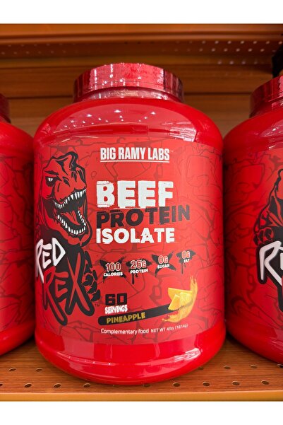 fit first Beef Protein Red Rex Pineapple Flavor