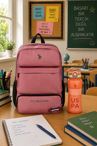 U.S. Polo Assn. U.S. Polo. Assn. Girl School Bag Set Plset2404613