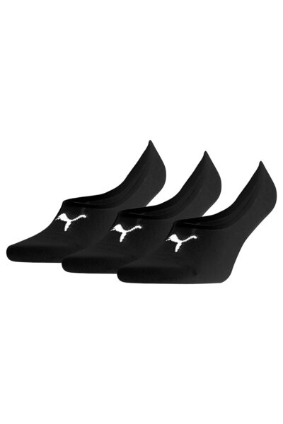 Puma Unisex Füßlinge, 3er Pack - Footie, einfarbig