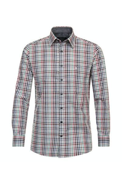 CASAMODA Knopfleisten Langarmshirt für Herren